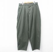 W36★古着 ビューグルボーイ パンツ メンズ 00年代 00s 緑系【spe】 25dec03