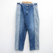 W34★古着 リー Lee ジーンズ メンズ 紺 デニム【spe】 25dec03