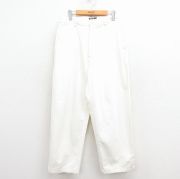 W32★古着 ラルフローレン ブランド チノ パンツ チノパン メンズ 90年代 90s コットン USA製 白【spe】 25dec03