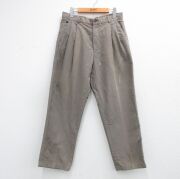 W33★古着 ティンバーランド パンツ メンズ 90年代 90s コットン イタリア製 茶系【spe】 26feb26