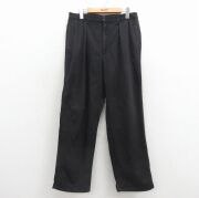 W31★古着 ラルフローレン ブランド チノ パンツ チノパン メンズ 90年代 90s USA製 黒【spe】 26mar05