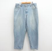 W36★古着 リーバイス Levis 560 ジーンズ メンズ 00年代 00s テーパード コットン 紺 デニム【spe】 26mar16