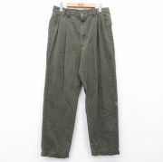 W33★古着 ドッカーズ パンツ メンズ 90年代 90s コットン USA製 緑系【spe】 26mar18