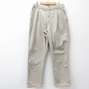 W34★古着 エルエルビーン パンツ メンズ 90年代 90s コットン ベージュ 内側フランネル【spe】 26mar18