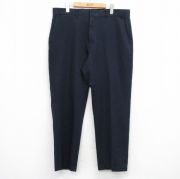 W38★古着 リーバイス Levis アクション スラックス パンツ メンズ 80年代 80s タロン 紺【spe】 26mar19