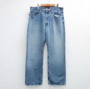 W38★古着 ラルフローレン ポロジーンズ ブランド ジーンズ メンズ コットン 紺 デニム【spe】 26mar21