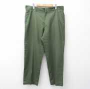 W37★古着 リーバイス Levis スラックス パンツ メンズ 80年代 80s タロン 緑【spe】 26mar25