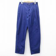 W30★古着 IZOD パンツ メンズ 90年代 90s コットン 紺【spe】 26mar26
