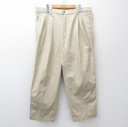 W37★古着 ドッカーズ パンツ メンズ 00年代 00s コットン ベージュ【spe】 26mar28