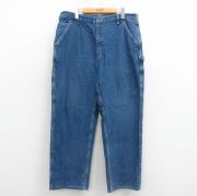 W36★古着 カーハート ペインター パンツ メンズ コットン 紺 デニム【spe】 26apr06