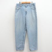 W35★古着 リーバイス Levis 560 ジーンズ メンズ 00年代 00s テーパード 薄紺 デニム【spe】 26apr13