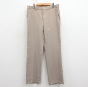W34★古着 リーバイス Levis アクション スラックス パンツ メンズ 80年代 80s デッドストック USA製 タロン ベージュ【spe】 26apr13