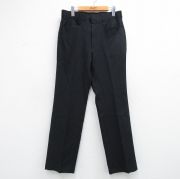 W32★古着 リーバイス Levis アクション スラックス パンツ メンズ 80年代 80s USA製 黒【spe】 26apr20