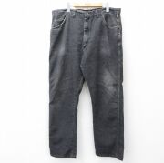 W40★古着 ラングラー ジーンズ メンズ 90年代 90s 大きいサイズ USA製 黒 デニム【spe】 26apr25