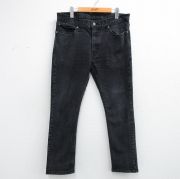 W34★古着 リーバイス Levis 511 ジーンズ メンズ 黒 デニム【spe】 26may07