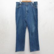 W38★古着 ラングラー ジーンズ メンズ 90年代 90s コットン USA製 紺 デニム【spe】 26may09