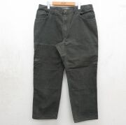 W37★古着 Arbor wear パンツ メンズ ダック地 コットン グリーン【spe】 26may30