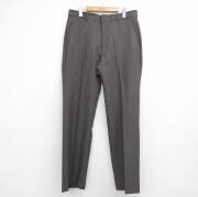 W34★古着 リーバイス Levis アクション スラックス パンツ メンズ 80年代 80s タロン ブラウン ストライプ【spe】 26jun25