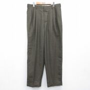 W35★古着 SLATES スラックス パンツ メンズ 90年代 90s ブラウン【spe】 26jun29