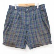 VIINTAGE ハーフ スラックス パンツ チェック ジップ ロケットタロン 70s ロケットタロン Talonジップ ヴィンテージ スラックス