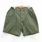 W38★古着 ボーイスカウト ショート パンツ ショーツ メンズ 80年代 80s タロン 緑【spe】 26mar26