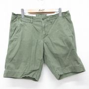 W32★古着 ラルフローレン デニムアンドサプライ ショート ブランド パンツ ショーツ メンズ コットン 緑【spe】 26mar30