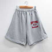 W31★古着 チャンピオン champion リバースウィーブ ショート スウェット パンツ ショーツ メンズ 00年代 00s SMITHTOWN サッカー グレー 霜降り【spe】 26jun03