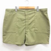W41★古着 ショート ボーイスカウト ベイカー パンツ ショーツ メンズ 70年代 70s タロン カーキ【spe】 26jun12