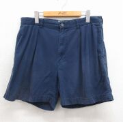 ラルフローレン 90s ショートパンツ ANDREW ネイビー 実寸W35 | 古着