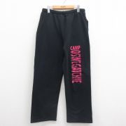 W33★古着 ジャージーズ スウェット パンツ メンズ 00年代 00s キャンプ 黒 ブラック 25aug29 中古 ボトムス ロング