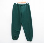 W36★古着 ラッセル スウェット パンツ メンズ 90年代 90s 無地 USA製 緑 グリーン 【spe】 25oct02 中古 ボトムス ロング
