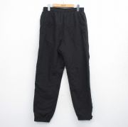 W33★古着 エルエルビーン LLBEAN ナイロン パンツ メンズ 90年代 90s 黒 ブラック 【spe】 25oct29 中古 ボトムス ロング