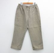 W31★古着 バナナリパブリック イージー ベイカー パンツ メンズ 80年代 80s 無地 コットン ベージュ系【spe】 26mar19