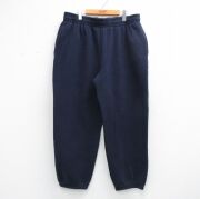 W33★古着 エディーバウアー スウェット パンツ メンズ 00年代 00s 無地 カナダ製 濃紺【spe】 26apr14