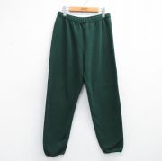 古着通販 W30☆古着 ナイロン パンツ メンズ 90年代 90s USA製 緑