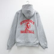 L★古着 長袖 チャンピオン Champion リバースウィーブ パーカー メンズ 00年代 00s SYOSSET バスケットボール インディアン グレー 霜降り【spe】 26mar19