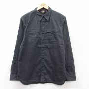 M★古着 ラルフローレン Ralph Lauren ダブルアールエル 長袖 ブランド シャツ メンズ 黒 ブラック 【spe】 25sep09 中古 トップス