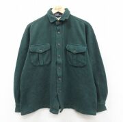 XL★古着 ラルフローレン 長袖 ブランド シャツ メンズ 90年代 90s 濃緑【spe】 25nov18