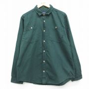 L★古着 パタゴニア patagonia 長袖 ブランド シャツ メンズ オーガニックコットン 緑他 チェック【spe】 26may02