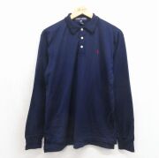 古着通販 L☆古着 ラルフローレン 長袖 ブランド ポロ シャツ メンズ