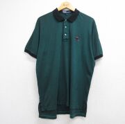 古着通販 XL☆古着 ブルックスブラザーズ 半袖 ブランド ポロ シャツ 