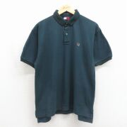 古着通販 XL☆古着 ティンバーランド 半袖 ブランド ポロ シャツ