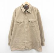 古着通販 S☆古着 FARAH 長袖 シャツ ジャケット メンズ 70年代 70s