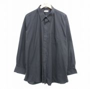 フランス古着)Pierre Cardin スエード風素材 シャツ ブラック ピエールカルダン 中古 | 古着、古着通販のラッシュアウト