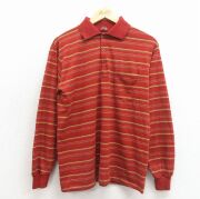 古着通販 M☆古着 カンタベリー 長袖 ラガー シャツ メンズ 90年代 90s