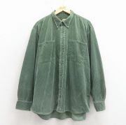 古着通販 L☆古着 カンタベリー 長袖 ラガー シャツ メンズ 90年代 90s
