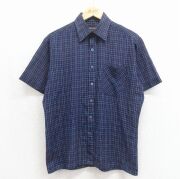 古着通販 L☆古着 ピエールカルダン 半袖 ブランド シャツ メンズ 90 