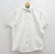 XL★古着 パタゴニア patagonia 半袖 シャツ メンズ 00年代 00s コットン ホワイト【spe】 26jun10