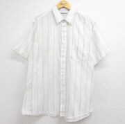 古着通販 L☆古着 グラミチ 半袖 シャツ メンズ 90年代 90s 総柄