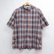 古着通販 XL☆古着 ラルフローレン 半袖 ブランド ラガー シャツ